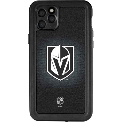 NHL Vegas Golden Knights Black Background iPhone 11 Pro Max Waterproof Case