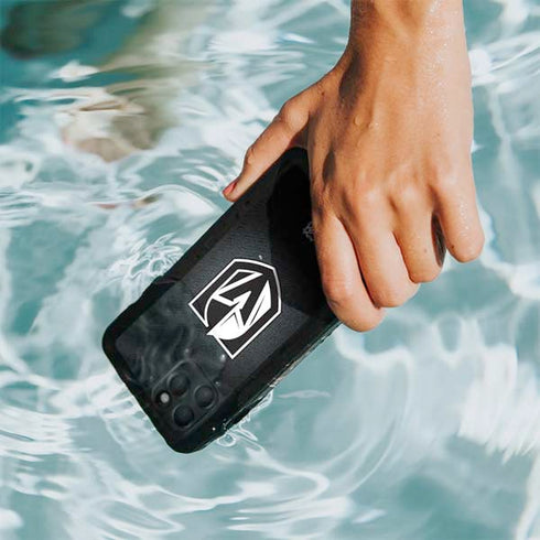 NHL Vegas Golden Knights Black Background iPhone 11 Pro Max Waterproof Case