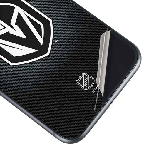NHL Vegas Golden Knights Black Background iPhone 11 Skin