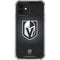 NHL Vegas Golden Knights Black Background iPhone 12 Clear Case