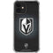 NHL Vegas Golden Knights Black Background iPhone 12 Mini Clear Case