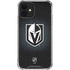 NHL Vegas Golden Knights Black Background iPhone 12 Mini Clear Case