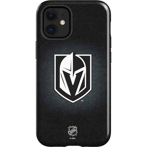NHL Vegas Golden Knights Black Background iPhone 12 Mini Impact Case
