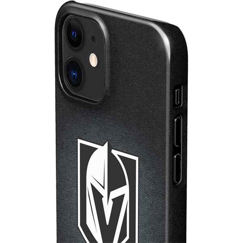 NHL Vegas Golden Knights Black Background iPhone 12 Mini Lite Case