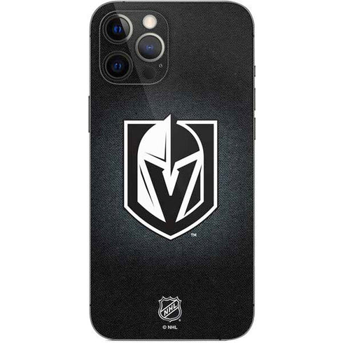 NHL Vegas Golden Knights Black Background iPhone 12 Pro Max Skin