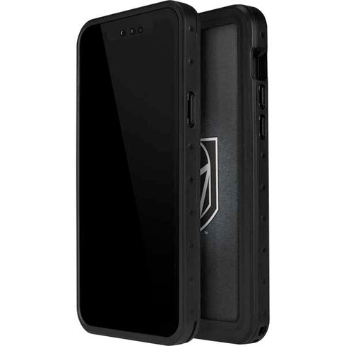 NHL Vegas Golden Knights Black Background iPhone 12 Pro Waterproof Case