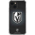 NHL Vegas Golden Knights Black Background iPhone 13 Clear Case