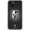 NHL Vegas Golden Knights Black Background iPhone 13 Mini Clear Case