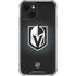 NHL Vegas Golden Knights Black Background iPhone 13 Mini Clear Case