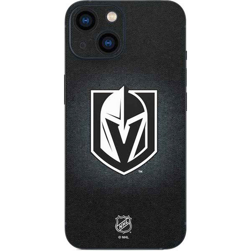 NHL Vegas Golden Knights Black Background iPhone 13 Mini Skin