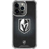 NHL Vegas Golden Knights Black Background iPhone 13 Pro Clear Case