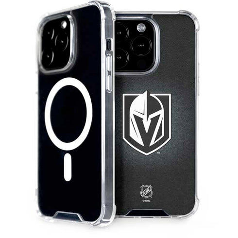 NHL Vegas Golden Knights Black Background iPhone 13 Pro MagSafe Case