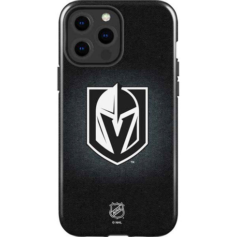 NHL Vegas Golden Knights Black Background iPhone 13 Pro Max Impact Case