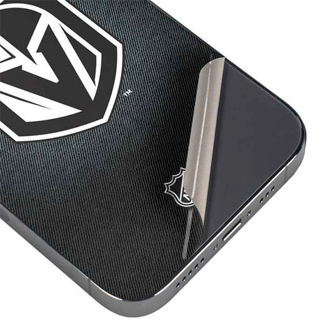 NHL Vegas Golden Knights Black Background iPhone 13 Pro Max Skin