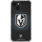 NHL Vegas Golden Knights Black Background iPhone 14 Clear Case