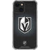 NHL Vegas Golden Knights Black Background iPhone 14 Clear Case