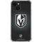 NHL Vegas Golden Knights Black Background iPhone 14 Plus Clear Case