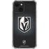 NHL Vegas Golden Knights Black Background iPhone 14 Plus Clear Case