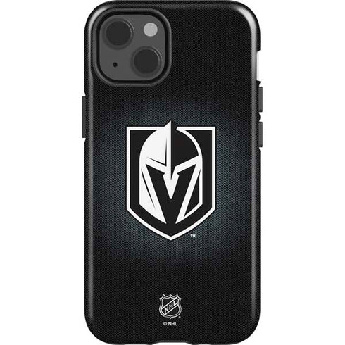 NHL Vegas Golden Knights Black Background iPhone 15 Impact Case