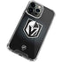 NHL Vegas Golden Knights Black Background iPhone 14 Pro Clear Case