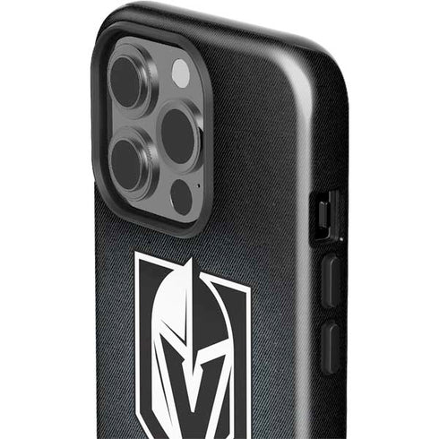 NHL Vegas Golden Knights Black Background iPhone 14 Pro Impact Case