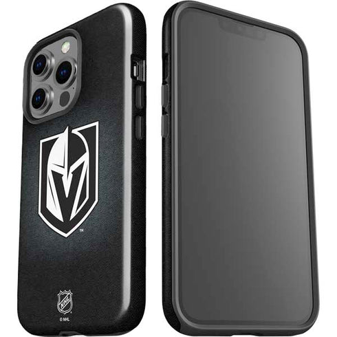 NHL Vegas Golden Knights Black Background iPhone 15 Pro Impact Case