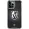 NHL Vegas Golden Knights Black Background iPhone 14 Pro Max Clear Case