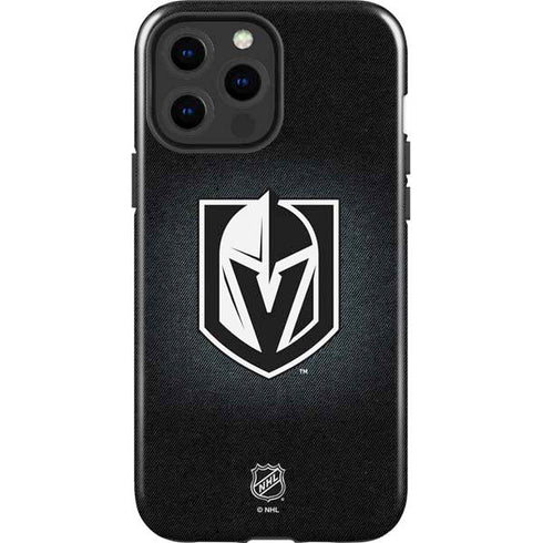 NHL Vegas Golden Knights Black Background iPhone 15 Pro Max Impact Case