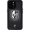 NHL Vegas Golden Knights Black Background iPhone 14 Pro Max Waterproof Case