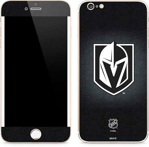 NHL Vegas Golden Knights Black Background iPhone 6/6s Plus Skin