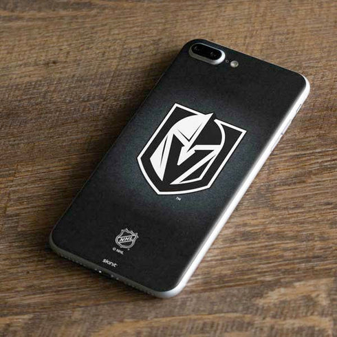 NHL Vegas Golden Knights Black Background iPhone 8 Plus Skin