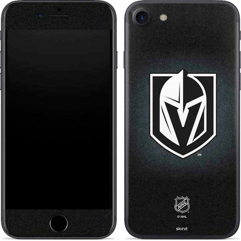 NHL Vegas Golden Knights Black Background iPhone 8 Skin