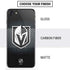 NHL Vegas Golden Knights Black Background iPhone SE (2nd & 3rd Gen) Skin