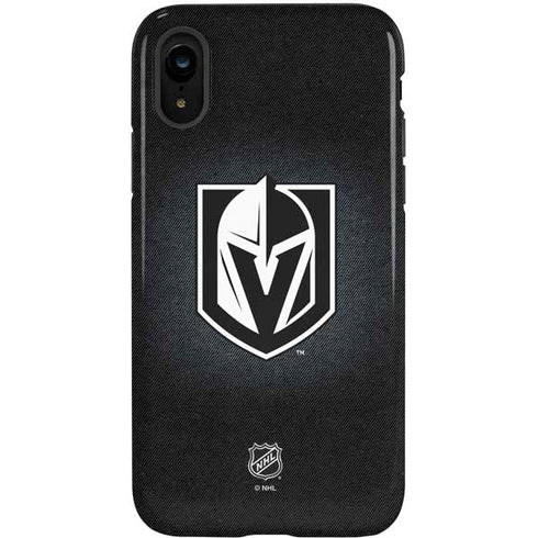 NHL Vegas Golden Knights Black Background iPhone XR Pro Case