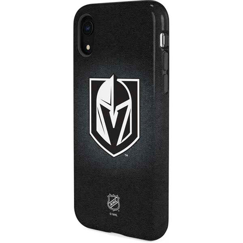 NHL Vegas Golden Knights Black Background iPhone XR Pro Case