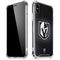NHL Vegas Golden Knights Black Background iPhone XS Max Clear Case