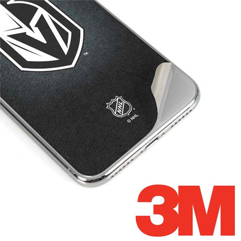 NHL Vegas Golden Knights Black Background iPhone XS Max Skin