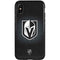NHL Vegas Golden Knights Black Background iPhone XS Pro Case