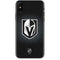 NHL Vegas Golden Knights Black Background iPhone XS Skin