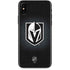 NHL Vegas Golden Knights Black Background iPhone XS Skin