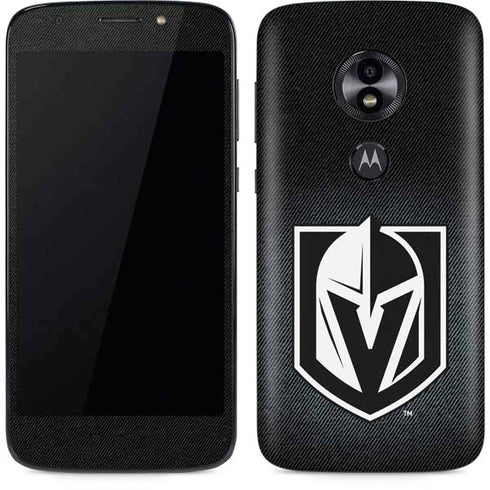 NHL Vegas Golden Knights Black Background Moto E5 Play Skin