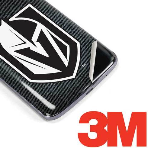 NHL Vegas Golden Knights Black Background Moto E5 Plus Skin