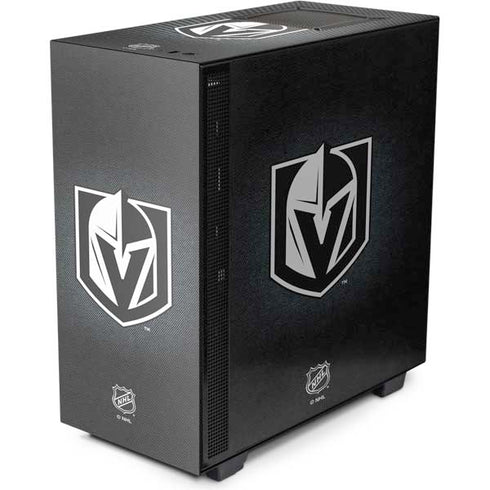 NHL Vegas Golden Knights Black Background NZXT H510 Compact ATX Mid-Tower Case Skin