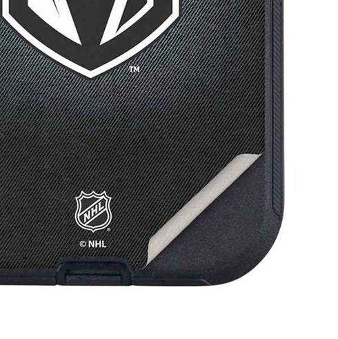 NHL Vegas Golden Knights Black Background Otterbox Defender iPhone Skin