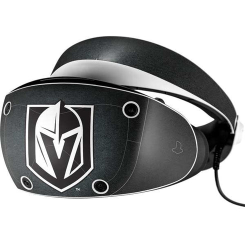 NHL Vegas Golden Knights Black Background PlayStation VR2 Skin