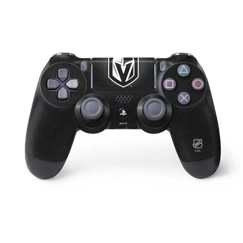 NHL Vegas Golden Knights Black Background PS4 Controller Skin