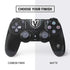 NHL Vegas Golden Knights Black Background PS4 Controller Skin