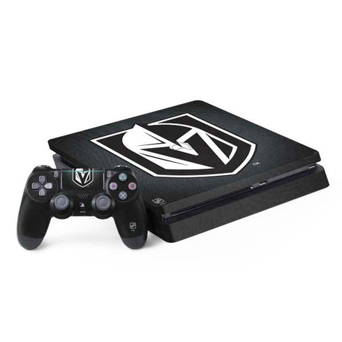 NHL Vegas Golden Knights Black Background PS4 Slim Bundle Skin