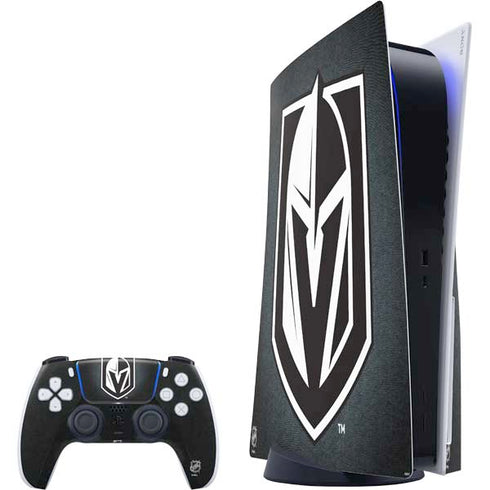 NHL Vegas Golden Knights Black Background PS5 Bundle Skin