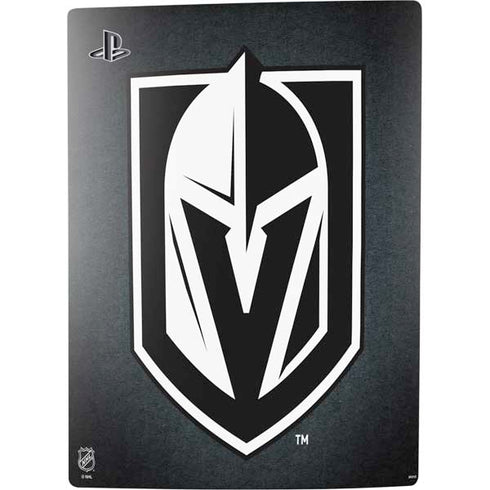 NHL Vegas Golden Knights Black Background PS5 Digital Edition Console Skin